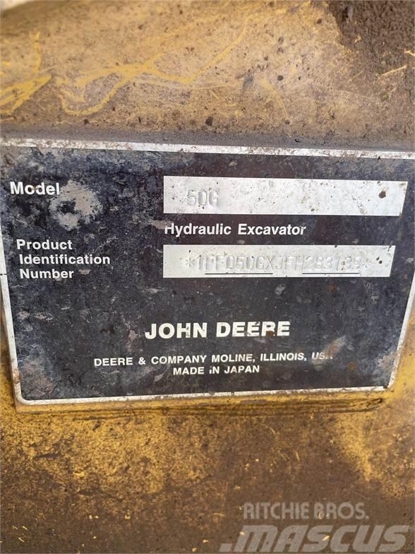 John Deere 50G Mini pelle < 7t