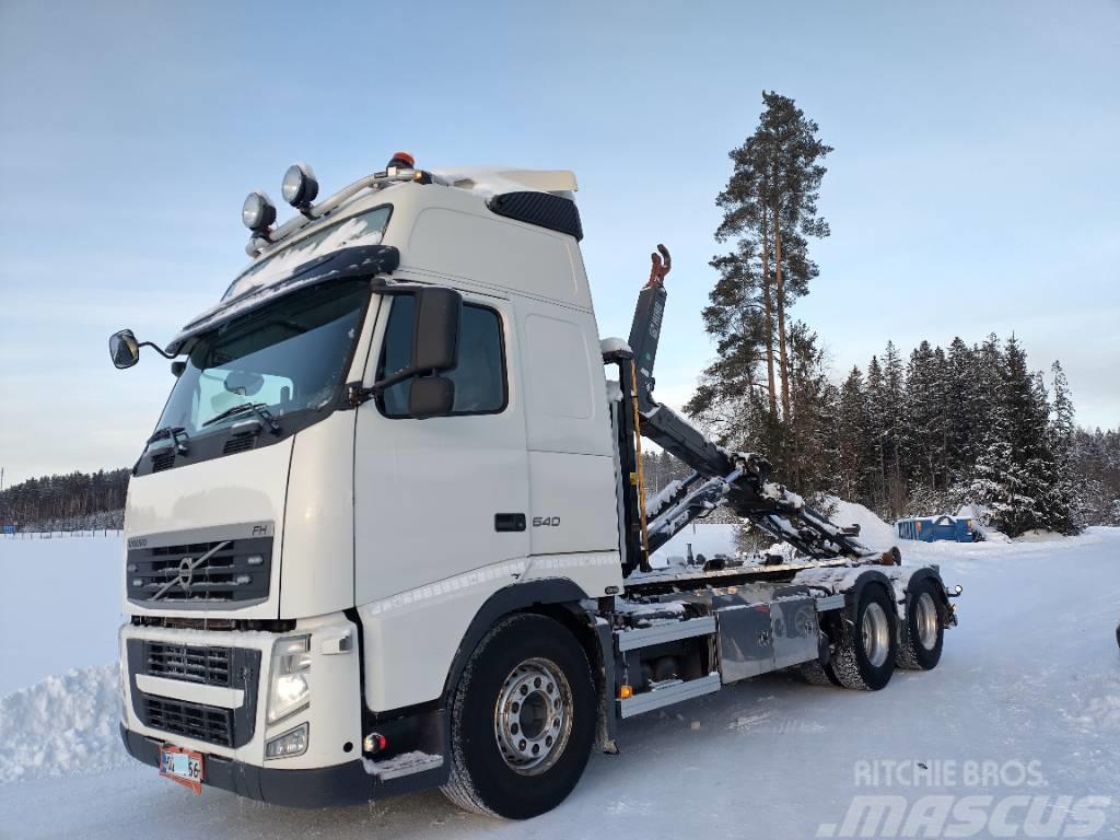 Volvo FH540 6x4 multilift koukkulaite Camion ampliroll