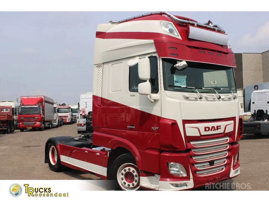 DAF XF 106.530 + euro 6 + spoiler + top truck (G314) Tracteur routier