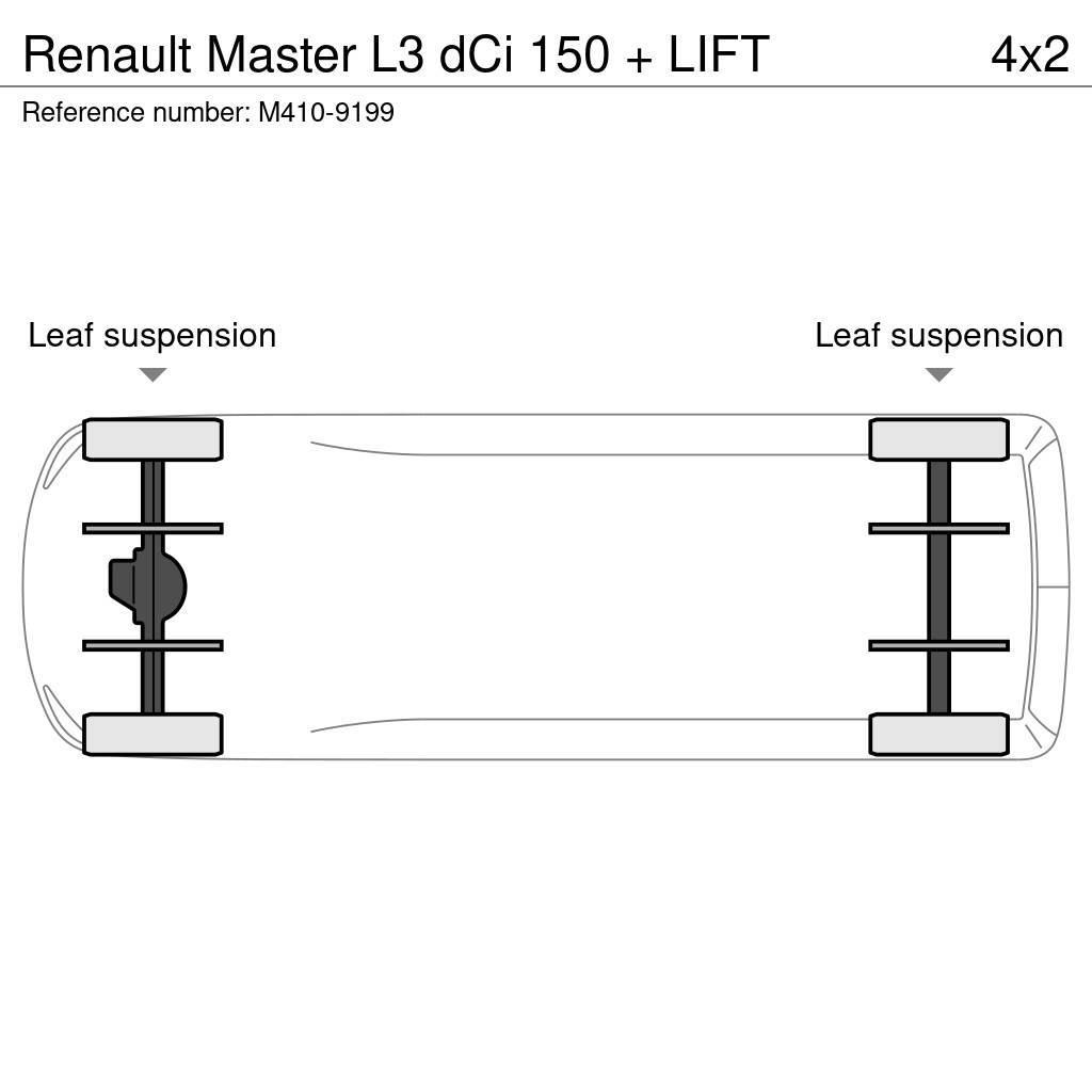Renault Master L3 dCi 150 + LIFT Autre fourgon / utilitaire