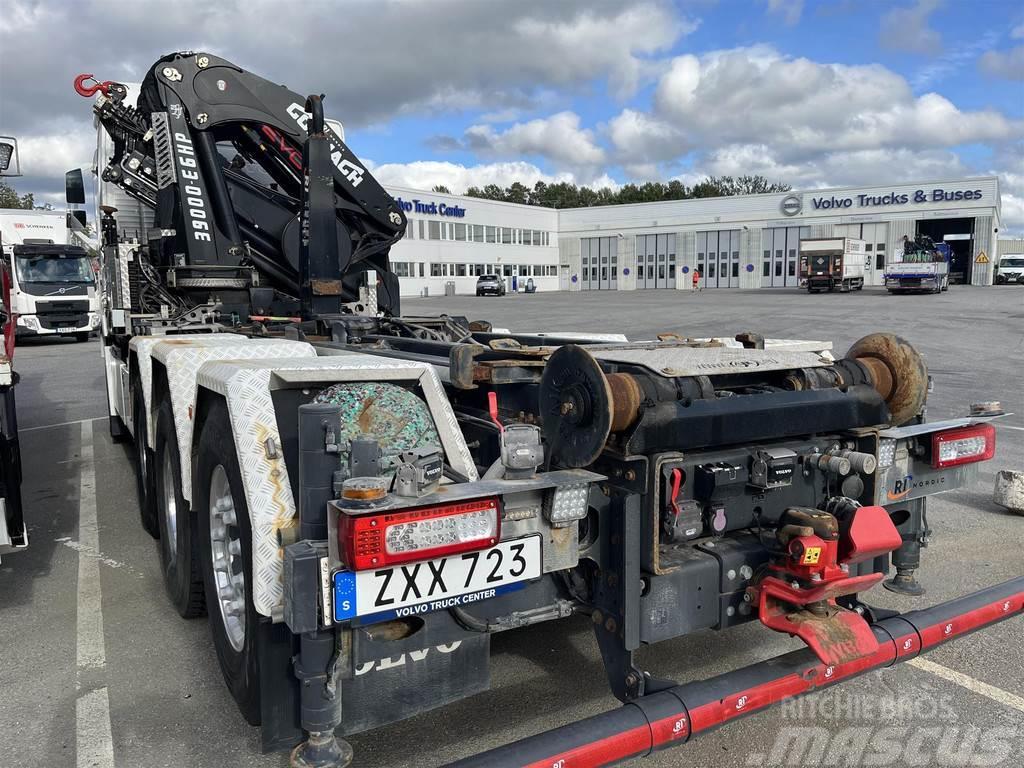 Volvo FH Kranväxlare med Cormach 39 tons kran Camion ampliroll