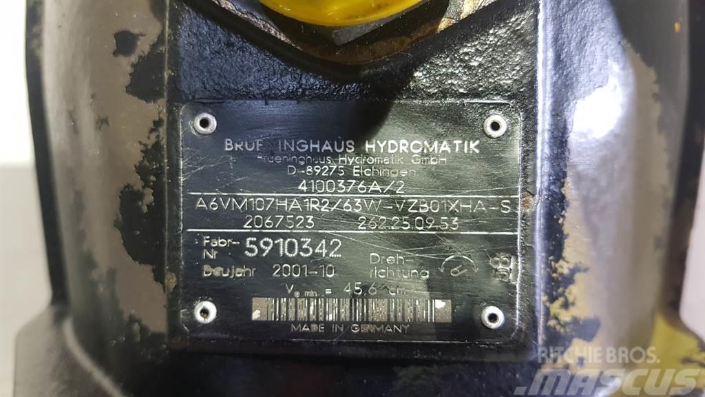 Brueninghaus Hydromatik A6VM107HA1R2/63W - Almann AZ150 - Drive motor Hydraulique
