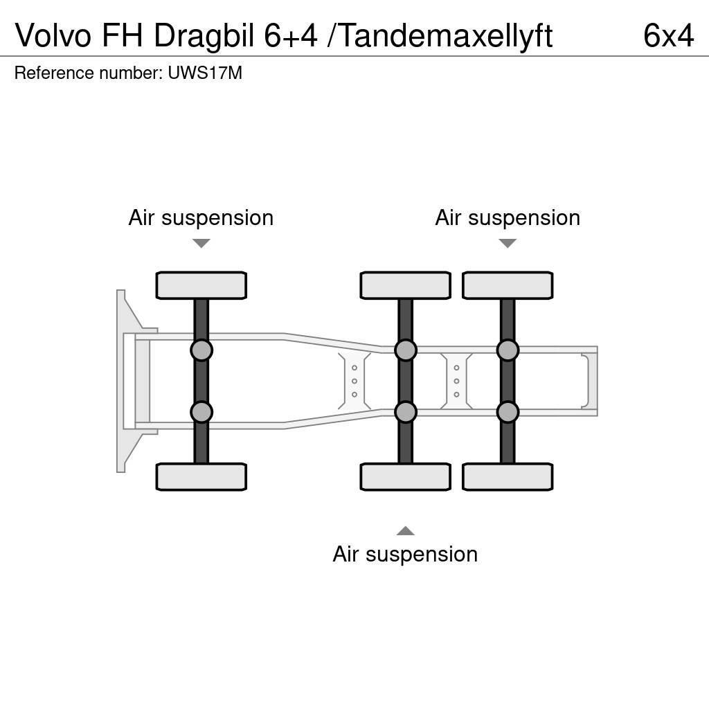 Volvo FH Dragbil 6+4 /Tandemaxellyft Tracteur routier