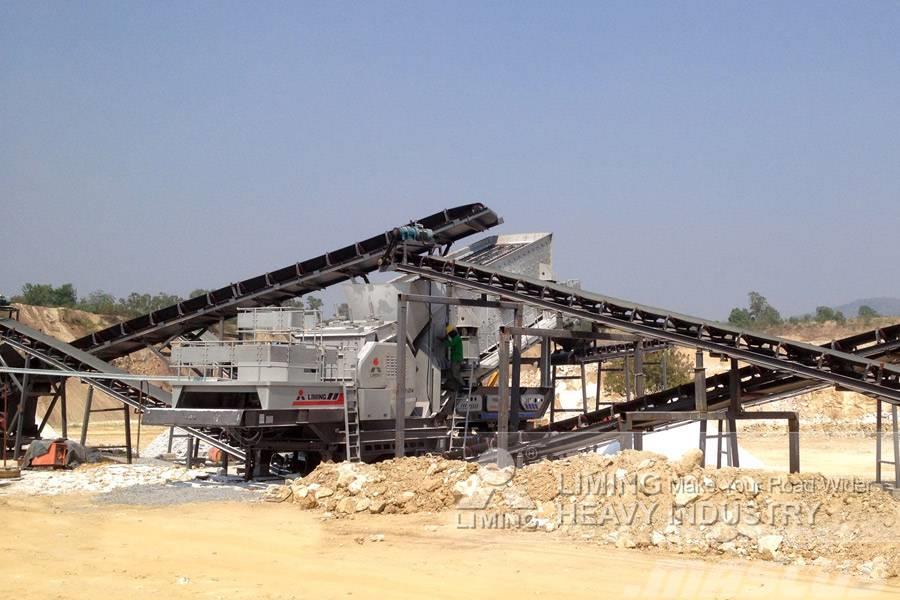 Liming 150 TPH portable mobile stone crusher and screen p Concasseur mobile