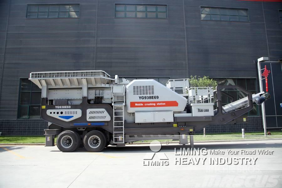 Liming 150-300tph Mobile Primary Jaw Crusher Concasseur mobile