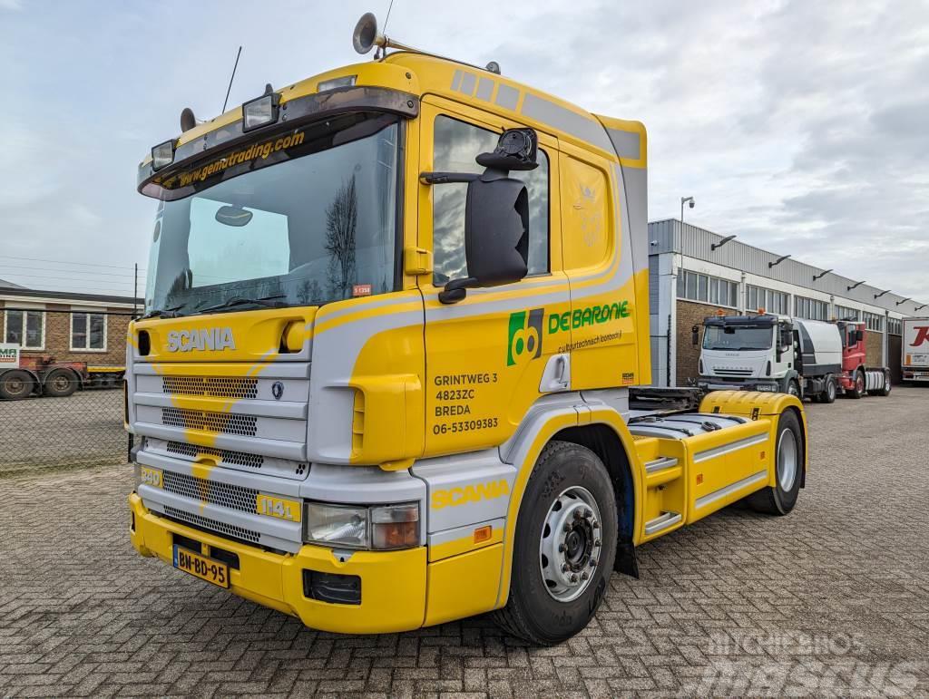 Scania P114-340 LA 4x2 CP19 Euro3 - Manual - Side Skirts Tracteur routier