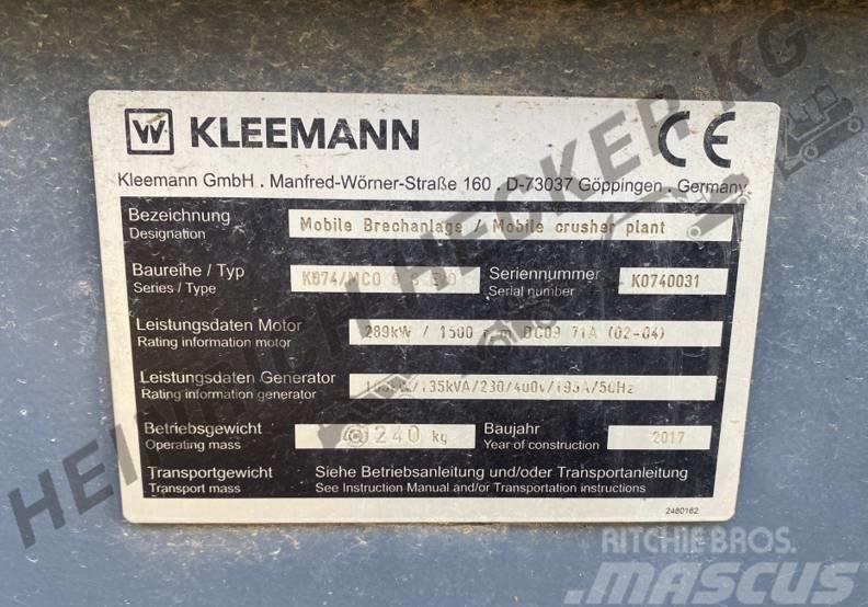Kleemann MC O9 S EVO Concasseur mobile