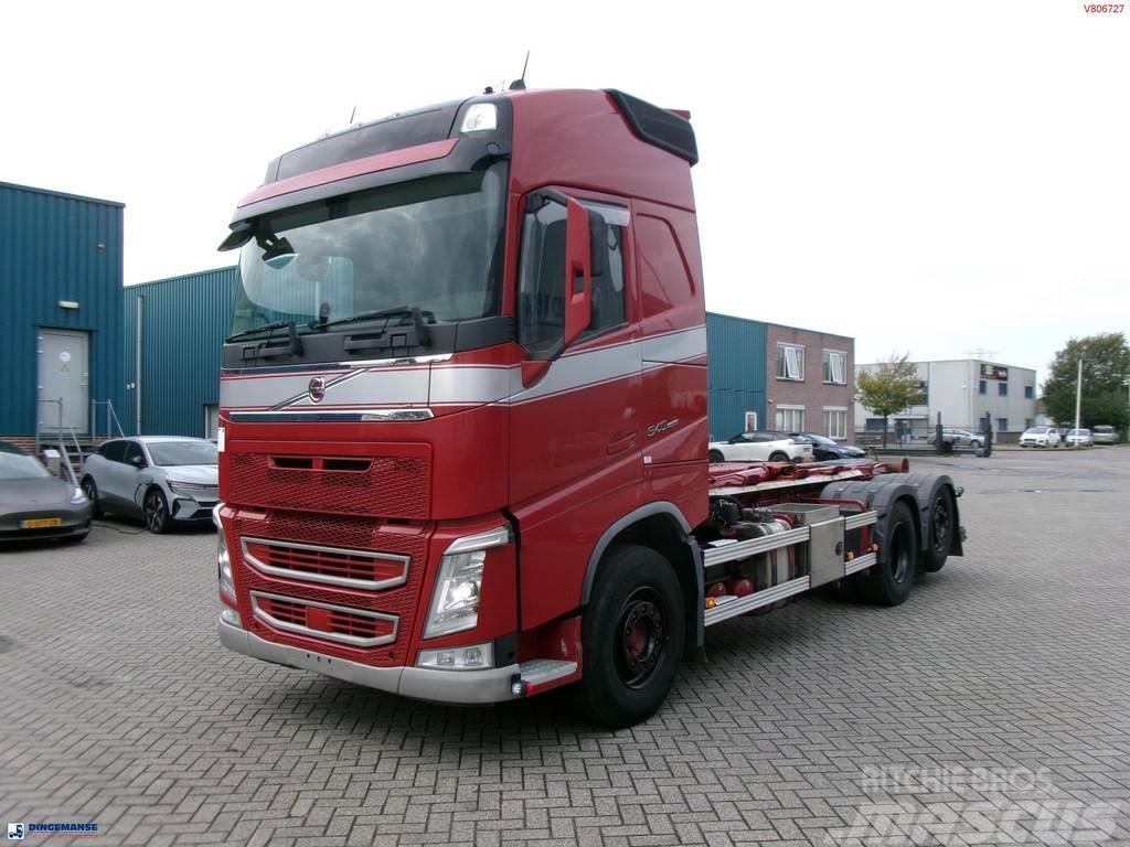 Volvo FH 540 6X2 Euro 6 container hook 21 t Camion ampliroll