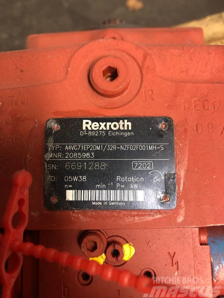 Rexroth A4VG71EP2DM1/32R-NZF02F001MH-S Autres accessoires