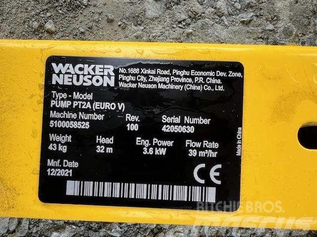 Wacker Neuson PT 2 A Pompe à eau / Motopompe