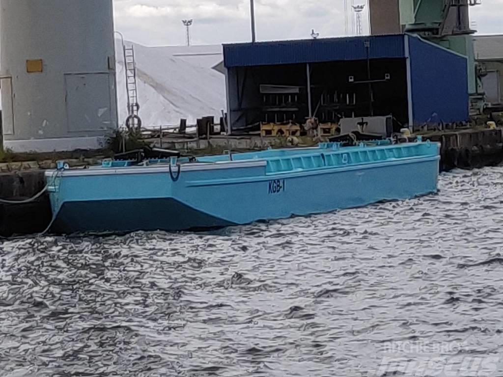  FBP  FB Pontoons Split hopper barge Bateaux de travail, barges et pontons