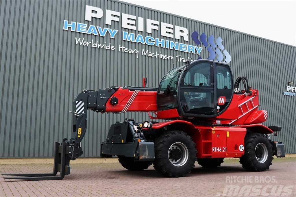 Magni RTH 6.21 6000kg Capacity, 21m Lifting Height, 17.4 Chariot télescopique
