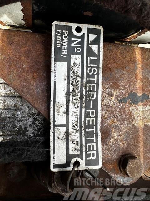 Lister - Petter 3 CYLINDRY Moteur