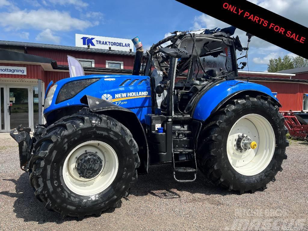 New Holland T 7.270 dismantled: only spare parts Tracteur