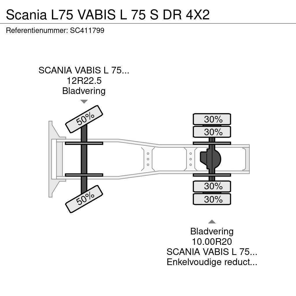 Scania L75 VABIS L 75 S DR 4X2 Tracteur routier