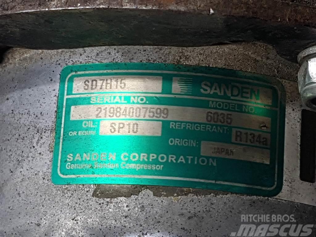  Sanden SD7H15-6035-Compressor/Kompressor/Aircopomp Moteur