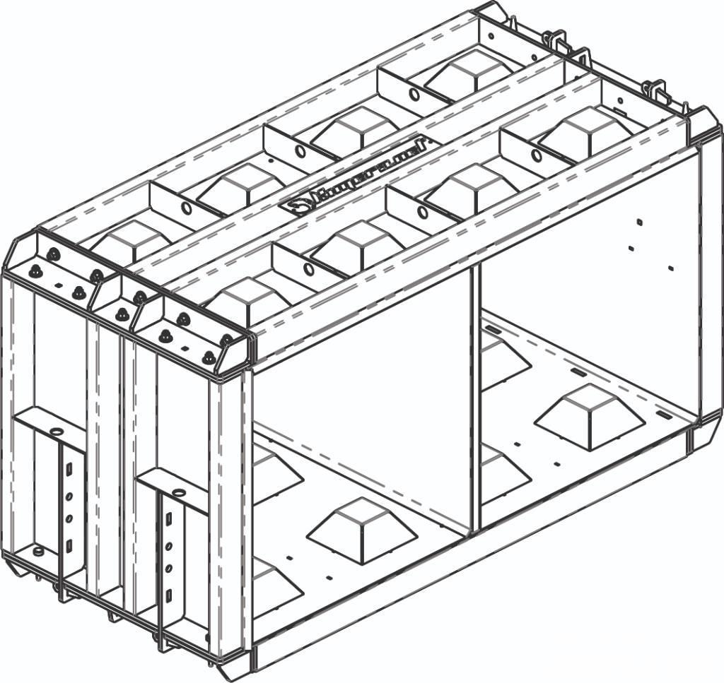  BETONstation Kimera Legoform Beton L1688 Accessoires pour centrale à béton