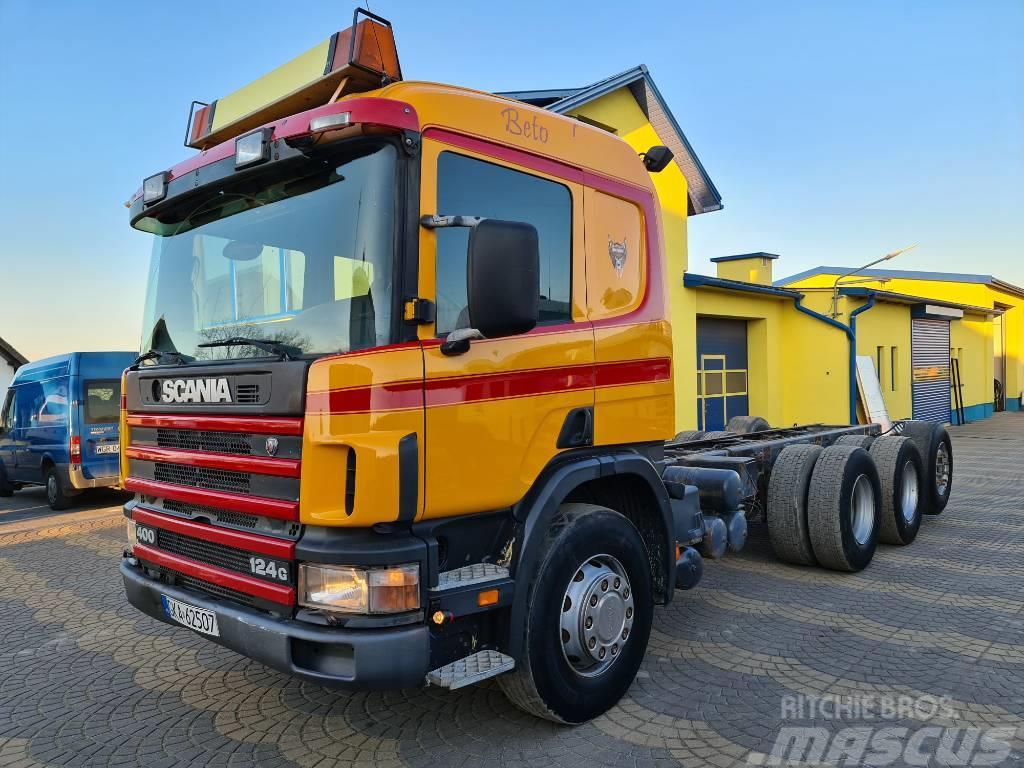 Scania 124L400 6x4, 8x4 Tracteur routier