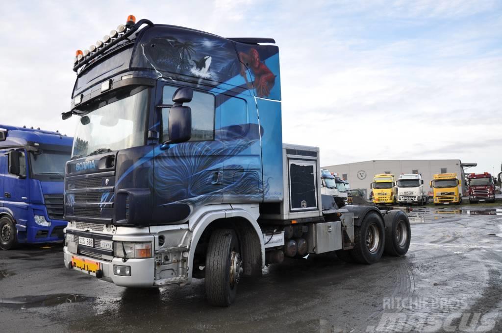 Scania R124 GB6X4NA 470 Tracteur routier