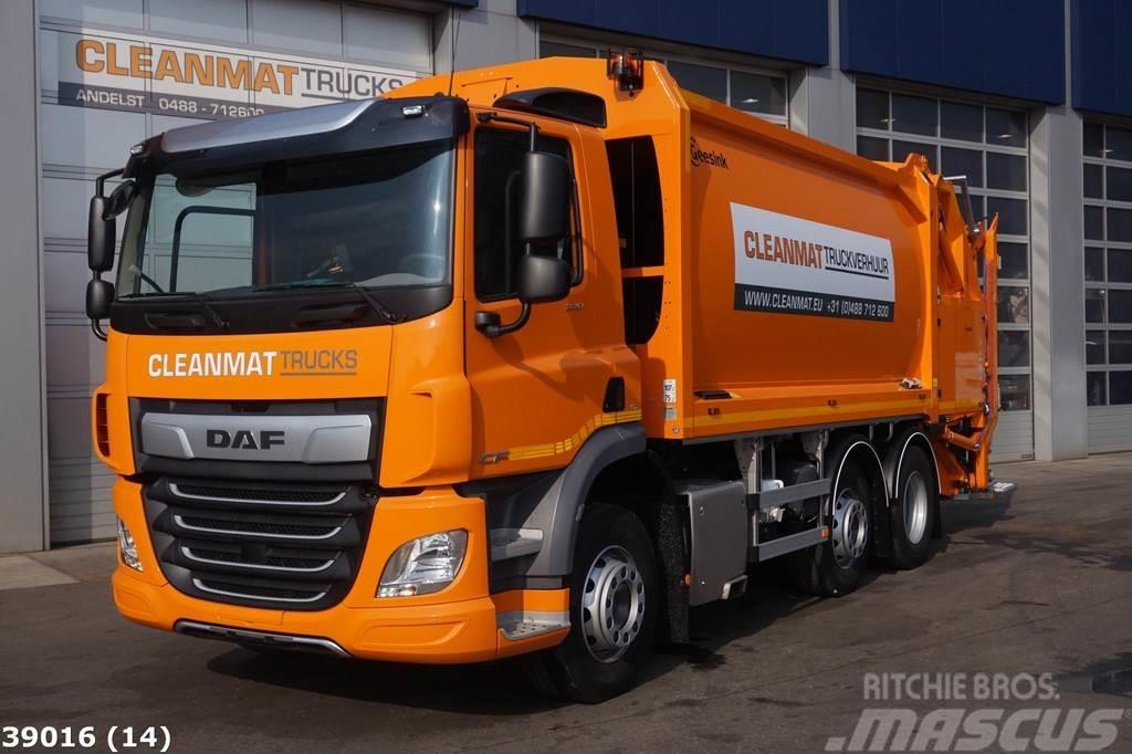 DAF FAG CF 340 Welvaarts weighing system Camion poubelle