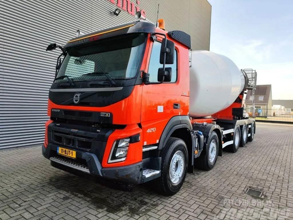 Volvo FMX 420 10x4 Euro 6 Mulder 15 Kub Mixer! Camion malaxeur