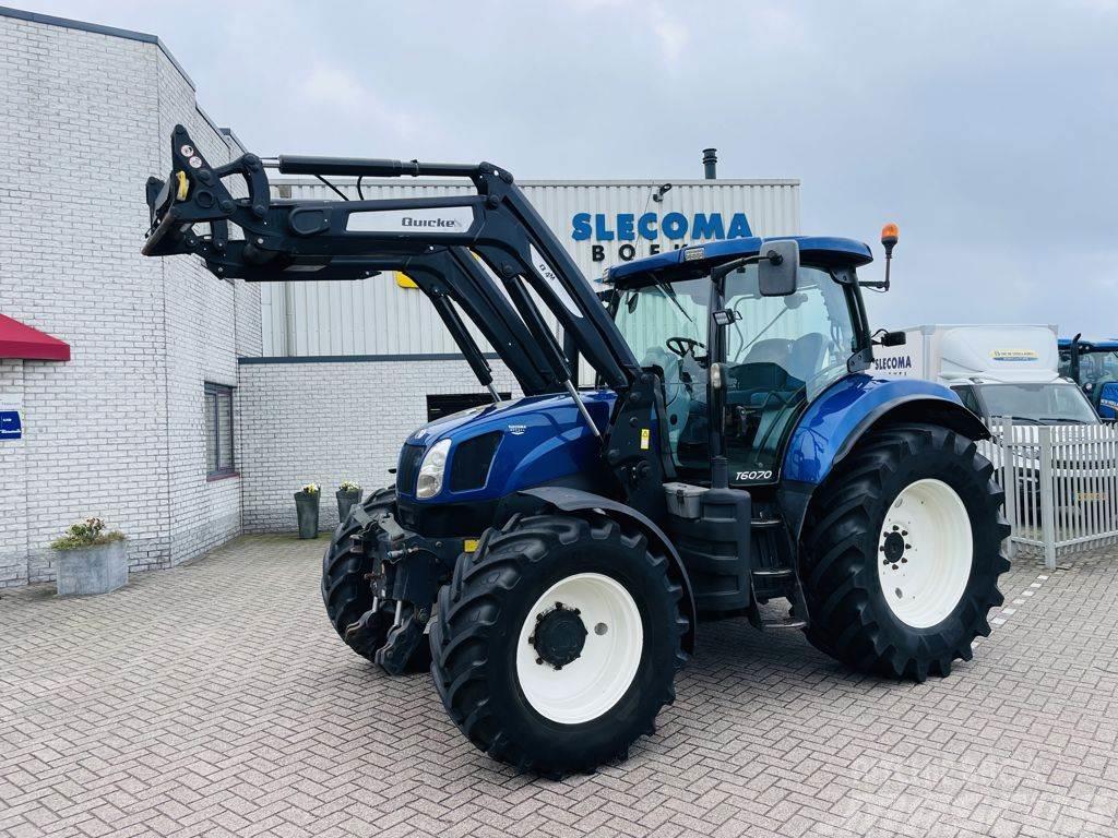 New Holland T6070 RC Alö frontlader Fronthef+PTO Tracteur