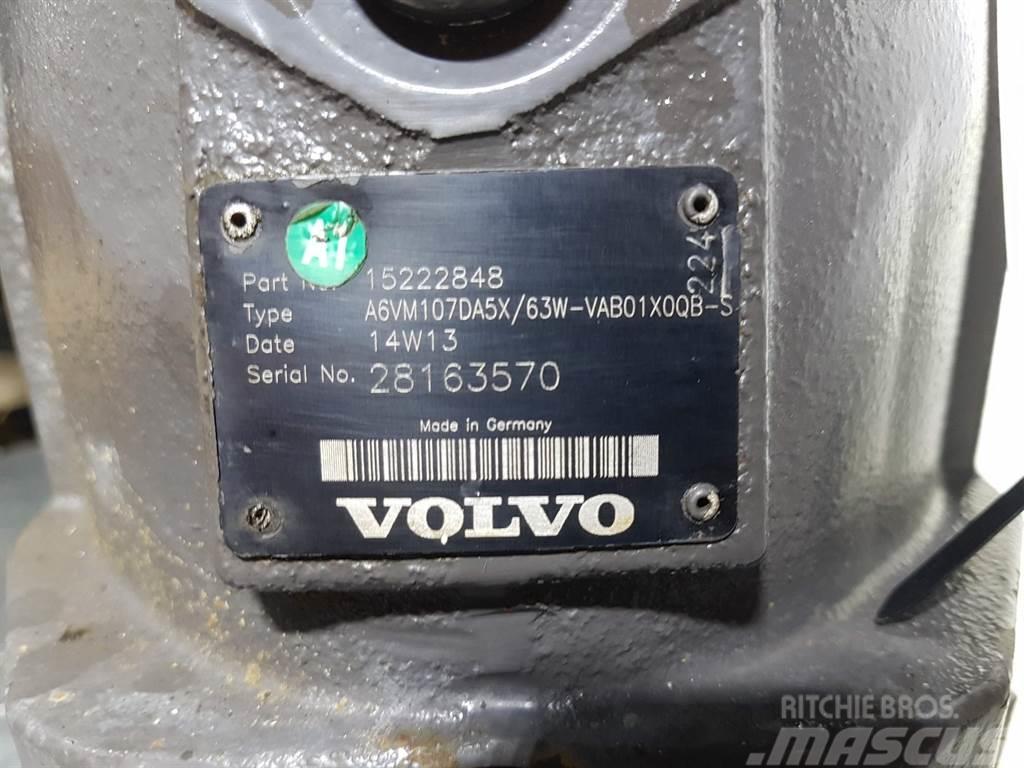 Volvo A6VM107DA5X/63W -Volvo L30G-Drive motor/Fahrmotor Hydraulique