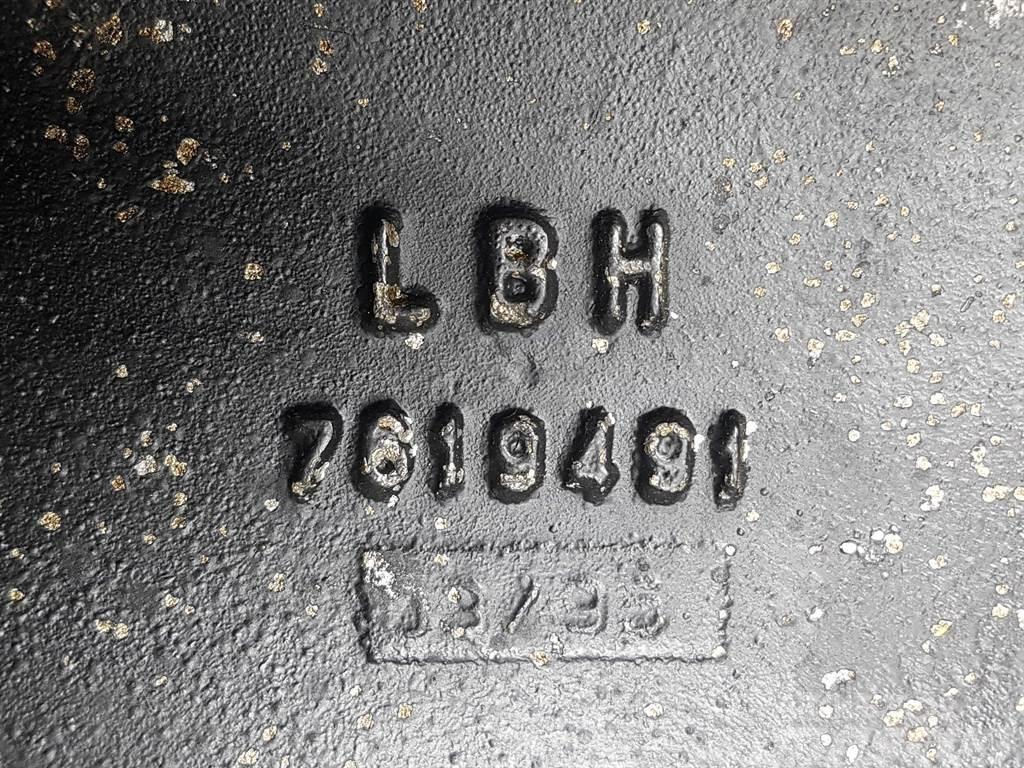 Liebherr L506-7619491-Oil cooler/Ölkühler/Oliekoeler Hydraulique