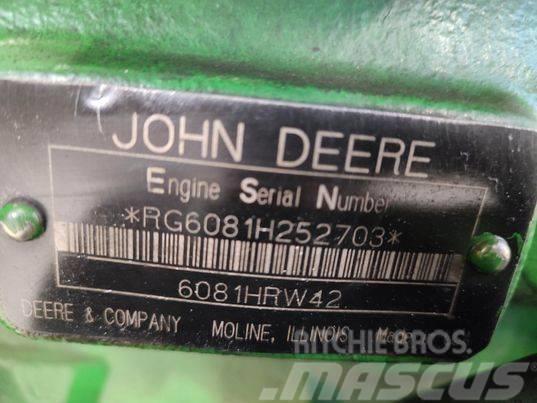 John Deere 7820 (6081HRW42) Moteur