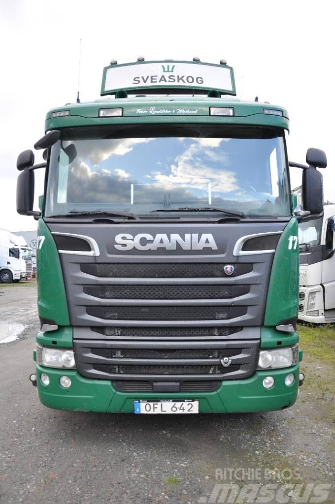 Scania R520 8X4 Euro 6 Camion grumier