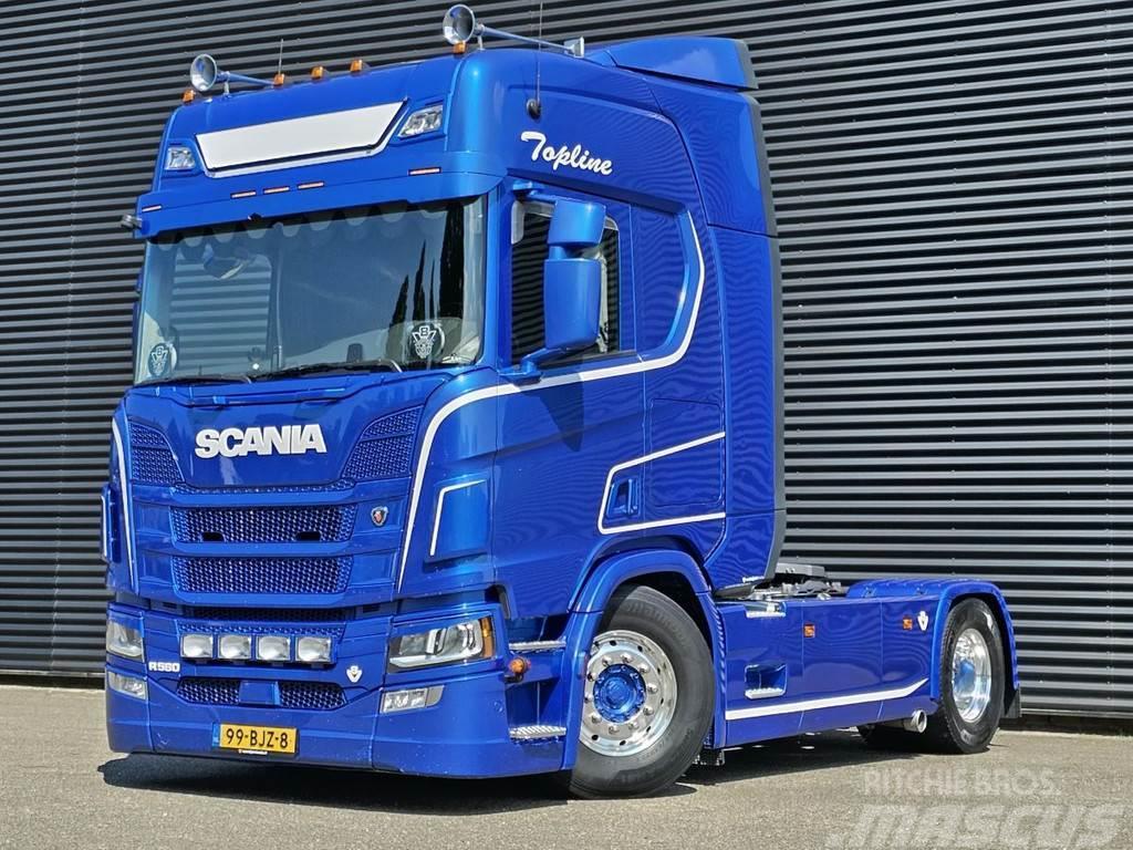 Scania R580 V8 / MANUAL / RETARDER / HYDRAULIC / SPECIAL Tracteur routier