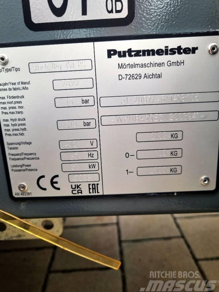 Brinkmann / Putzmeister Elektro-Estrichmaschine 450  BS Flex Pompes à billes