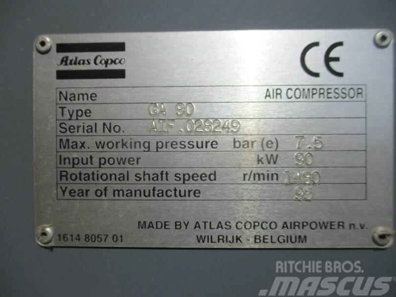Atlas Copco GA 90 Compresseur