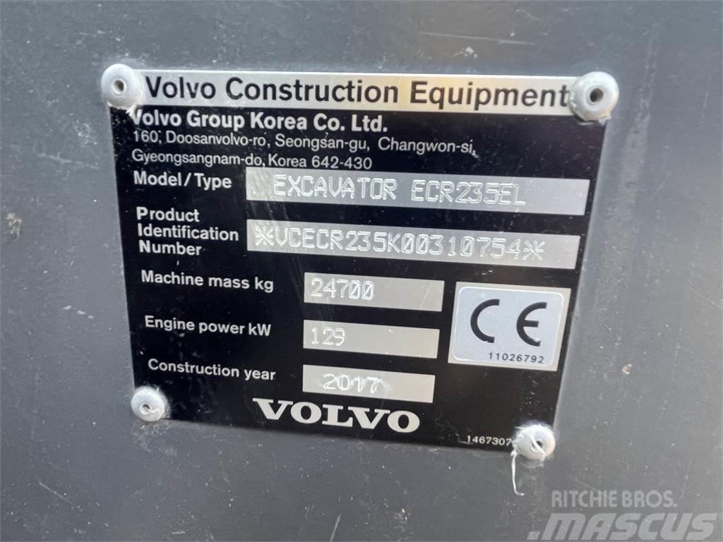 Volvo ECR235EL Pelle sur chenilles
