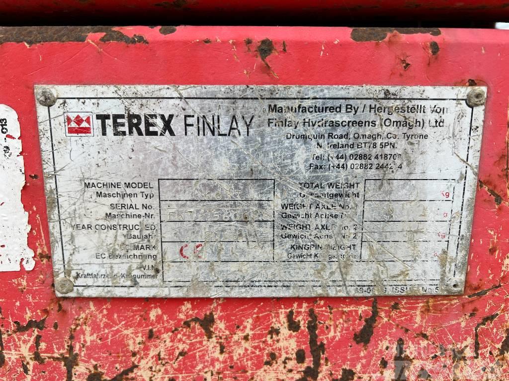 Terex Finlay 663T - New Conveyor / Good Condition Cribles mobile