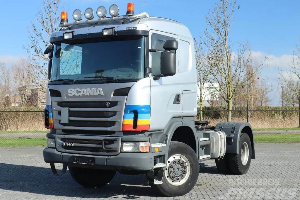 Scania G440 4X4 EURO 5 RETARDER HYDRAULIC Tracteur routier