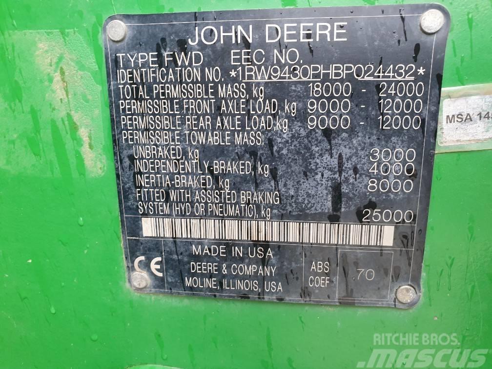 John Deere 9430 Tracteur