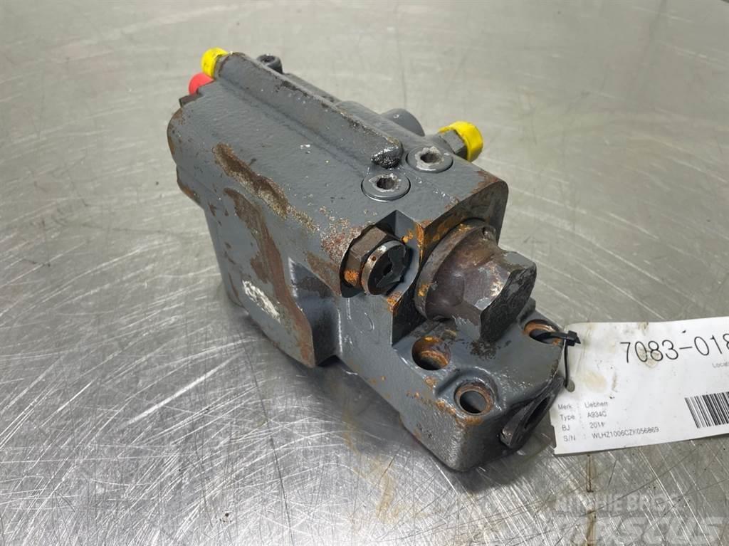 Liebherr A934C-10467814-Safety valve Hydraulique