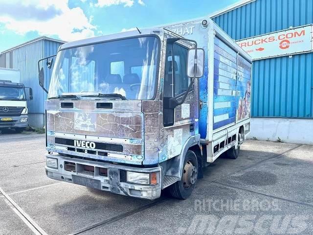 Iveco EuroCargo 75 E12 FULL STEEL CHASSIS WITH BOX (EURO Camion Fourgon
