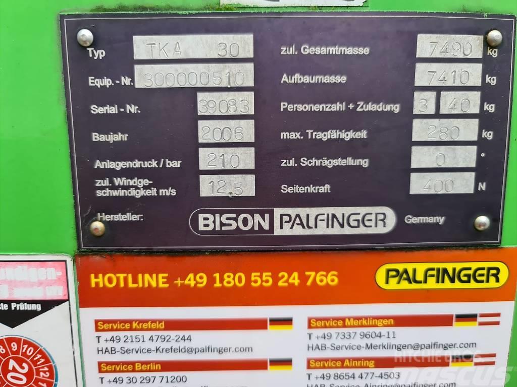  Bison-Palfinger TKA 30 KS Camion nacelle