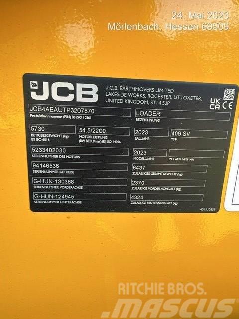 JCB 409 Chargeuse sur pneus