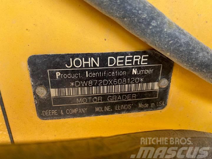 John Deere 872D Niveleuse