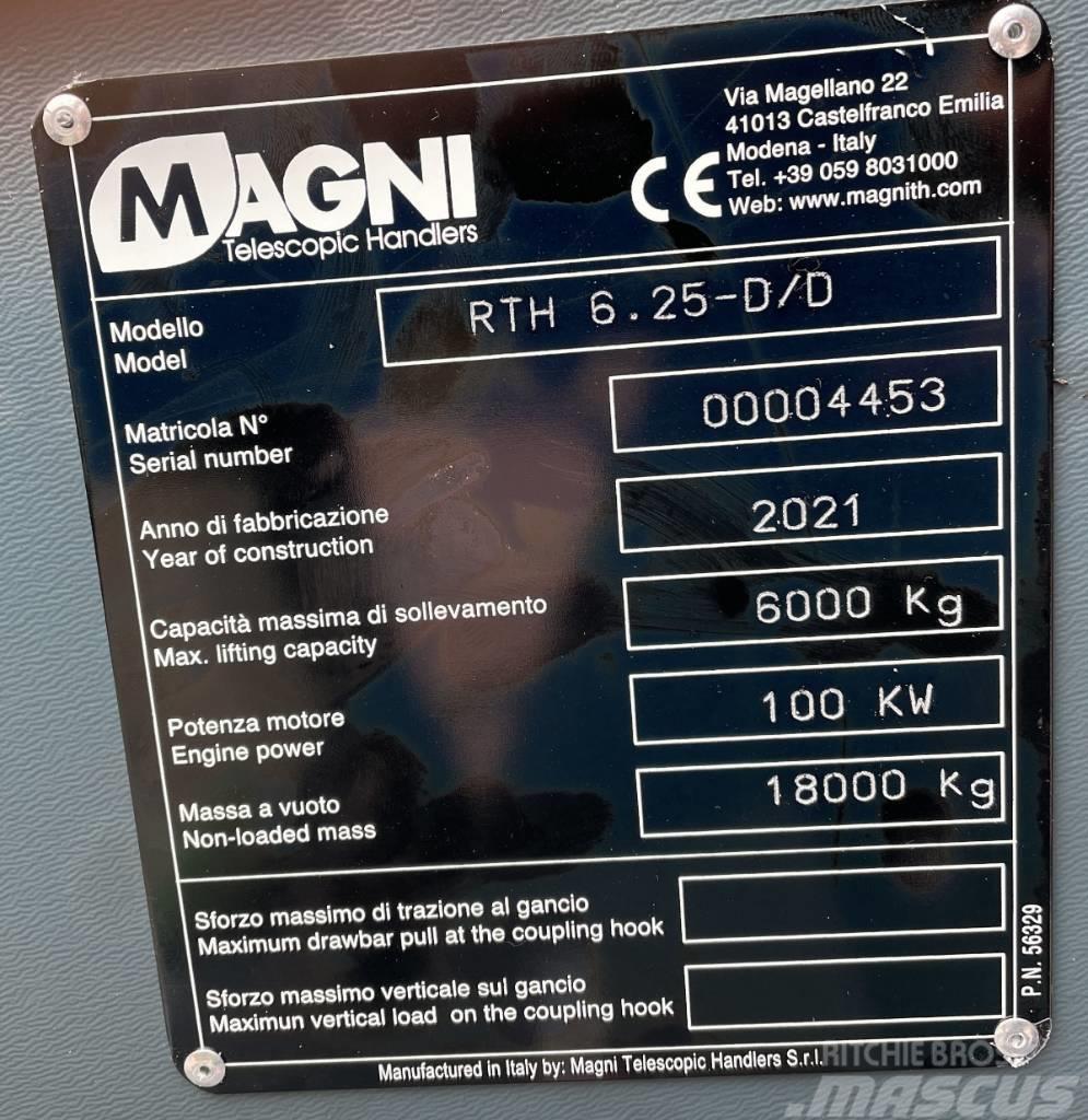 Magni RTH 6.25 Rotating Telehandler, 25m/6to, Telestaple Chariot télescopique