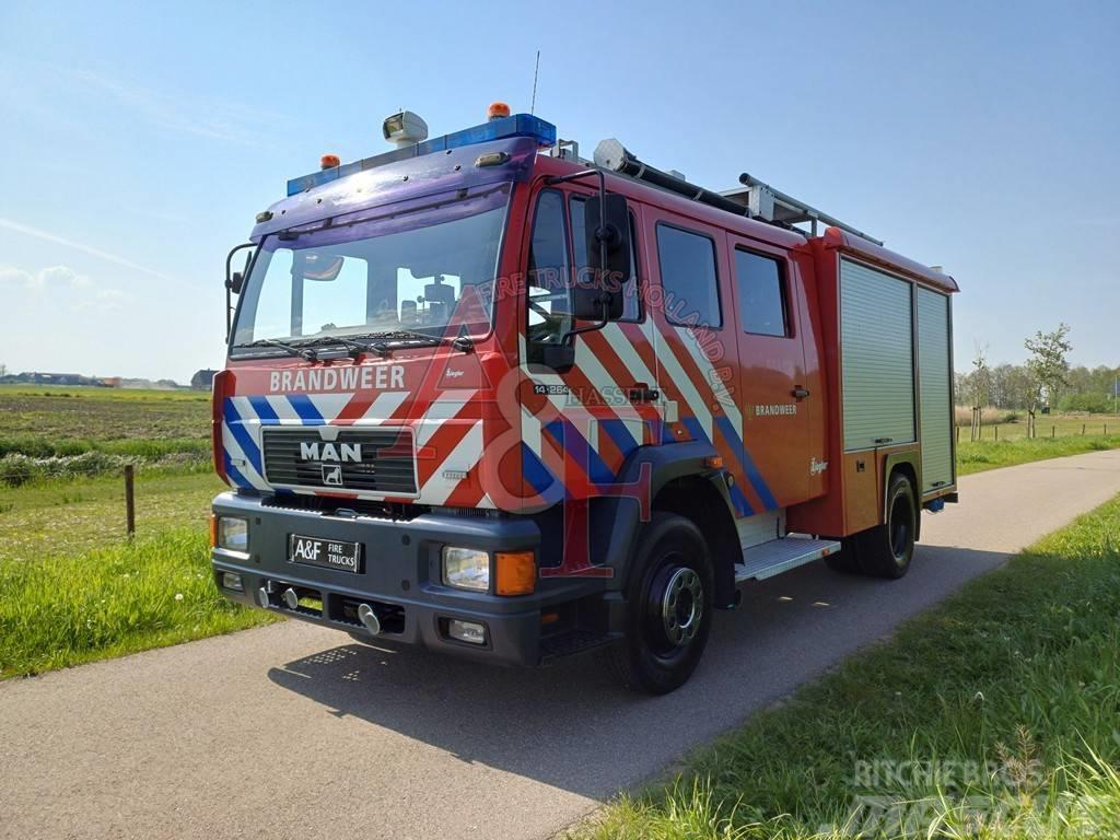 MAN 14.264 Brandweer, Firetruck, Feuerwehr - Ziegler Camion de pompier