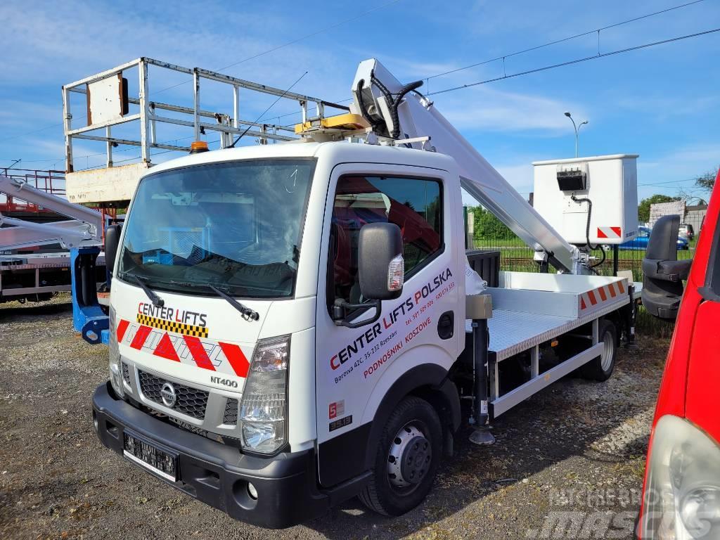 Multitel 160ALU DS -16m Nissan NT400 bucket truck boom lift Camion nacelle