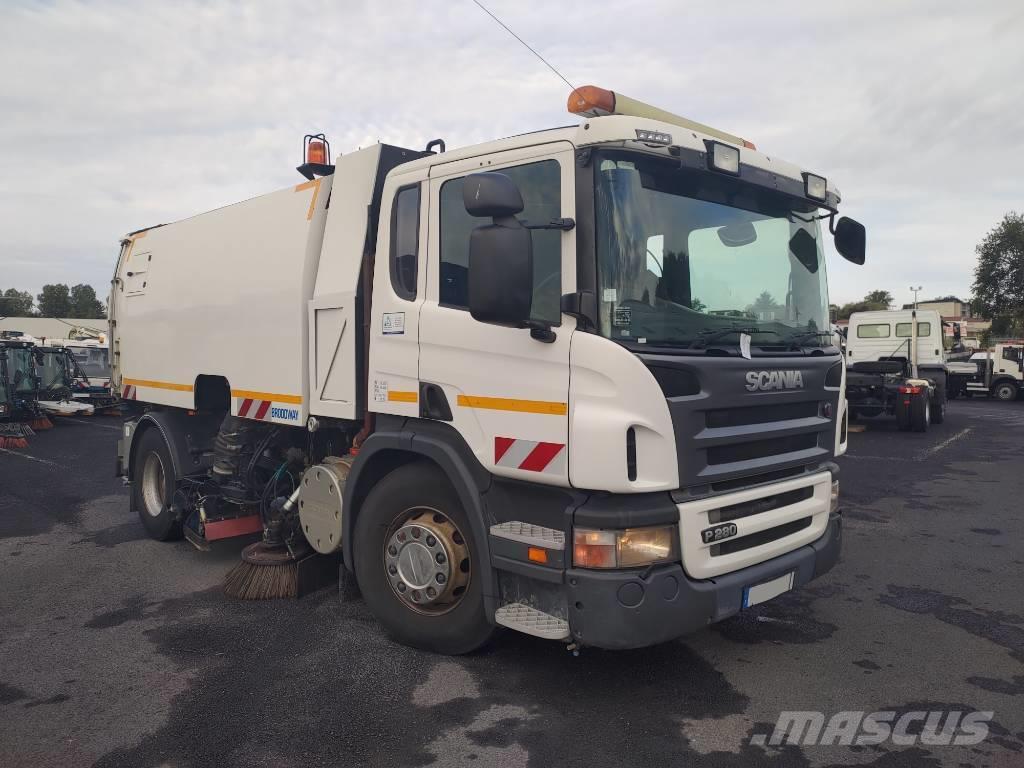 Schmidt SK 700 DUAL H sur SCANIA P280 Balayeuse / Autolaveuse