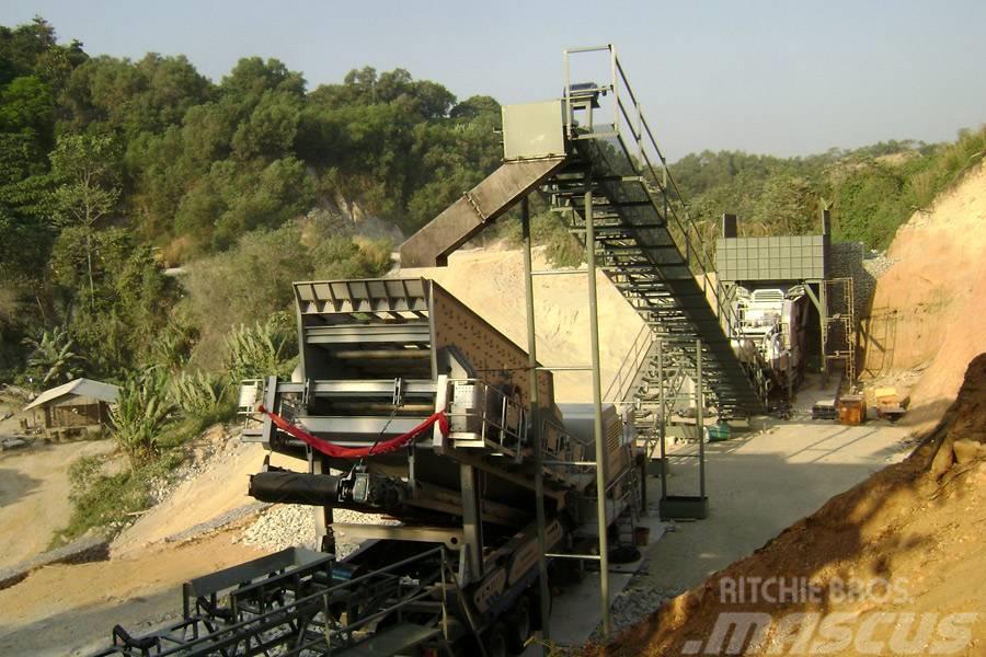 Liming KE860-1 Mobile Primary Jaw Crusher Concasseur