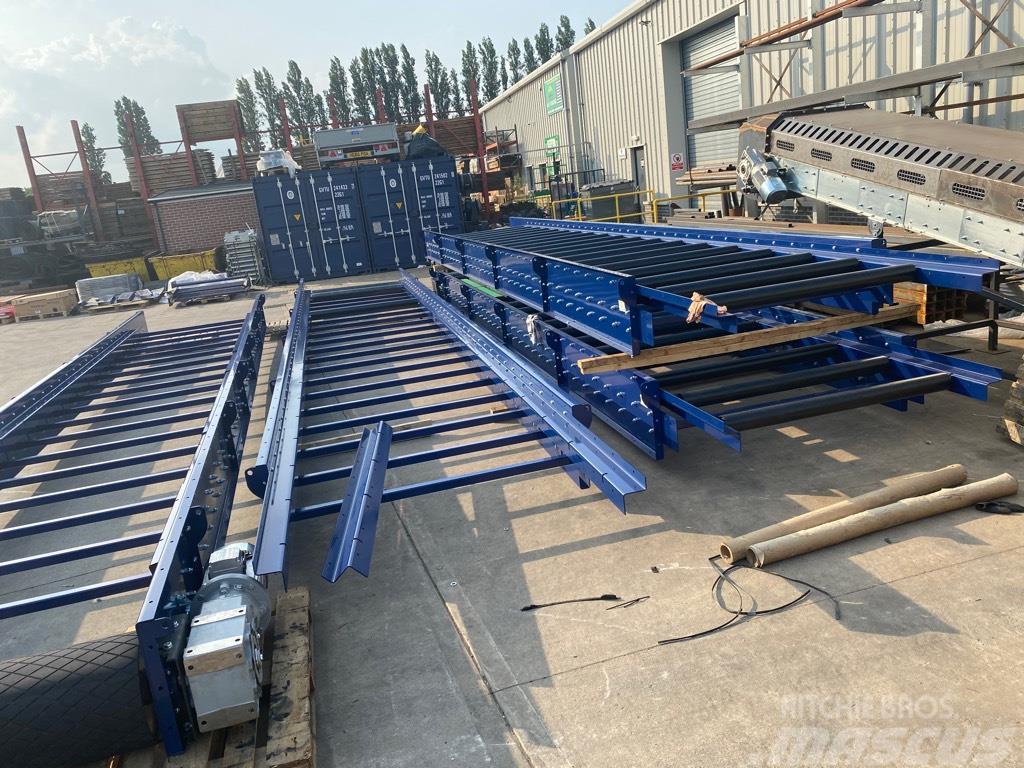  Recycling Conveyor RC Conveyor 1 meter wide x 10 m Convoyeur