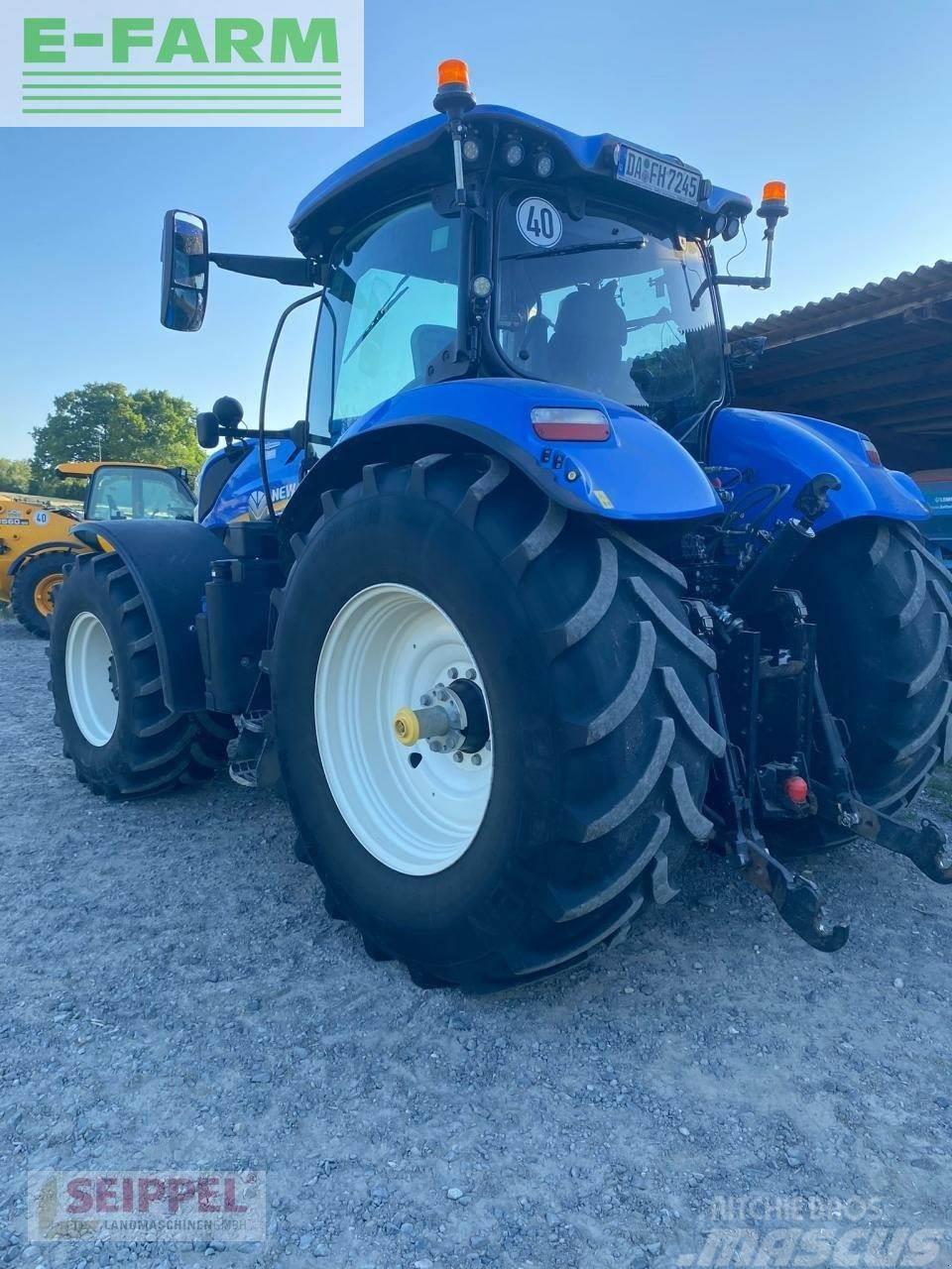New Holland t 7.245 ac stage v Tracteur