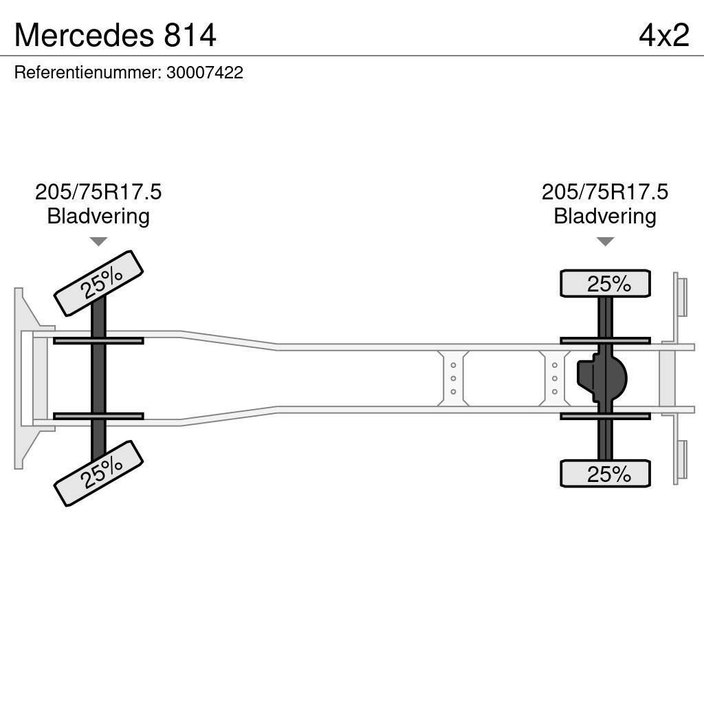 Mercedes-Benz 814 Camion plateau